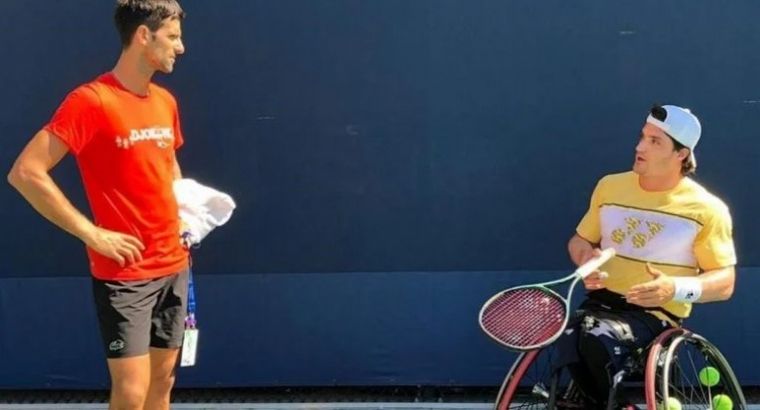 El número uno del mundo expresó su admiración por el tenista cordobés.