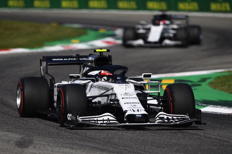 Pierre Gasly ganó con el Alpha Tauri en Monza