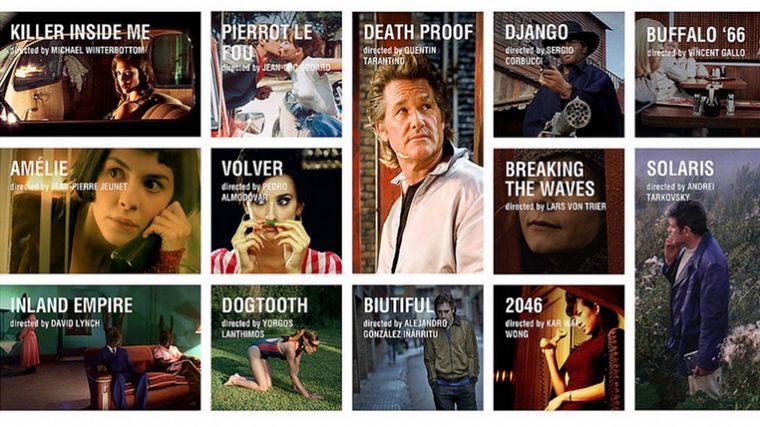 Mubi una recomendada plataforma para ver películas.