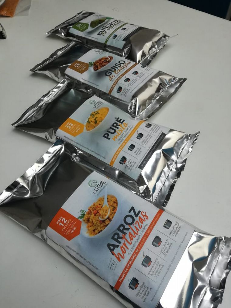 Una cooperativa dona alimentos pre elaborados a comedores