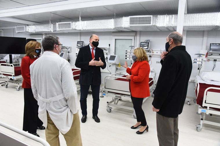El Hospital Modular de Granadero Baigorria había sido inaugurado por el gobernador.