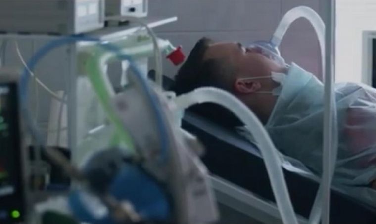 La polémica propaganda de Laguna Larga contra el coronavirus