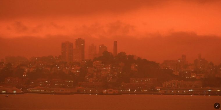 Los incendios afectan a California y otros Estados del oeste.