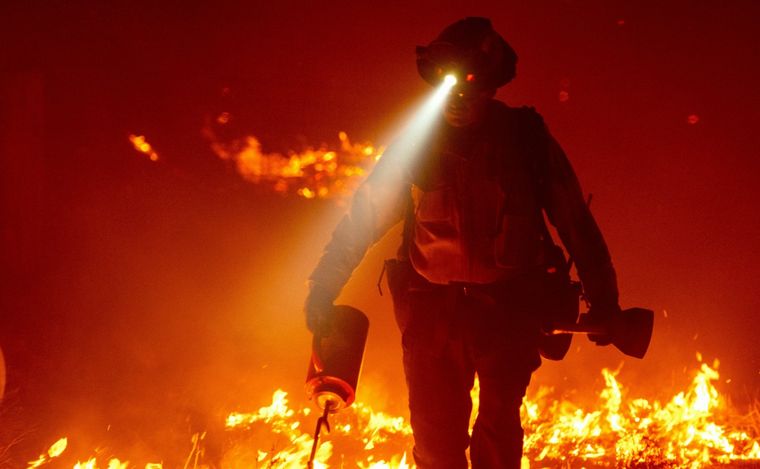 FOTO: Los incendios afectan a California y otros Estados del oeste.
