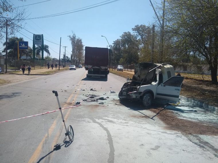 Choque fatal en la ciudad de Córdoba: un muerto.