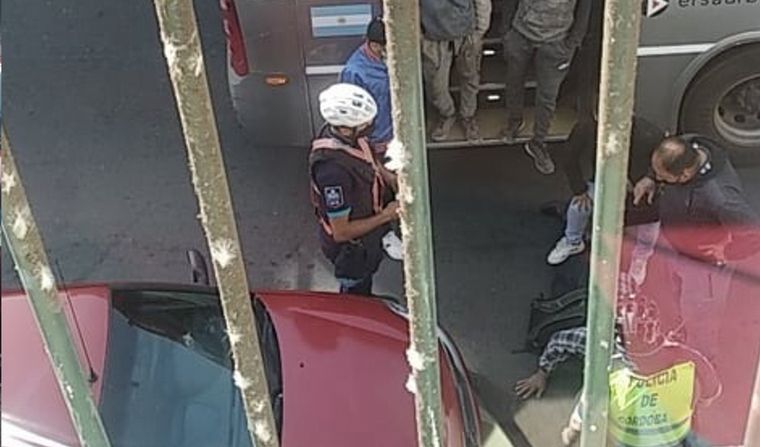 Atraparon a ladrón en colectivo.