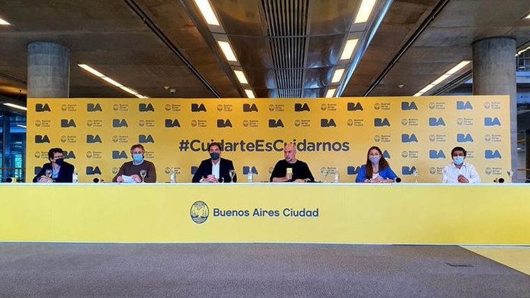 "Lo más importante es seguir profundizando el plan sanitario", dijo Rodríguez Larreta