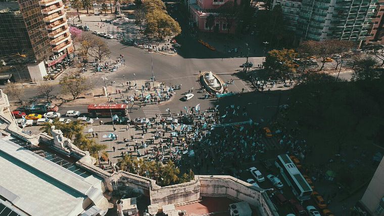 Banderazo contra el gobierno en Córdoba