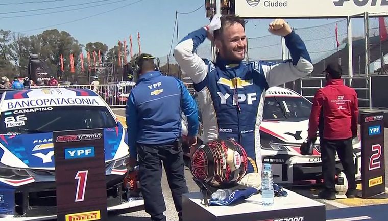 Canapino y su alegría por llevarse lo mas importante de Buenos Aires.