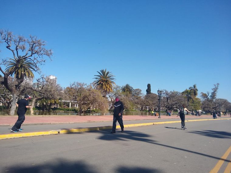 Gran operativo en los bosques de Palermo por la Primavera