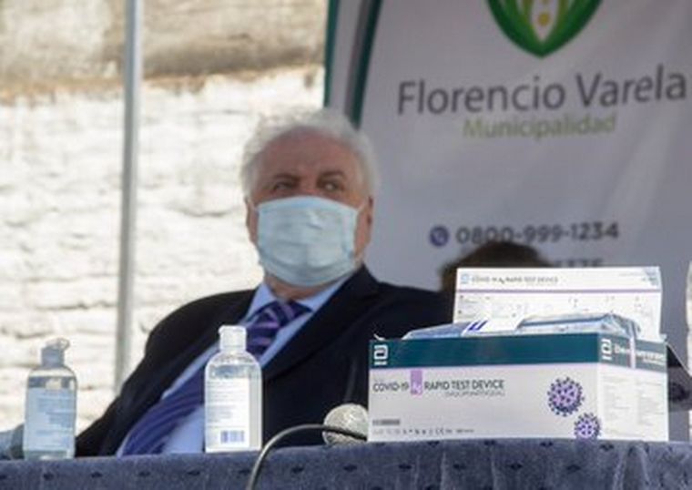 Ginés González García presentó un test de antígenos para detectar Covid-19.