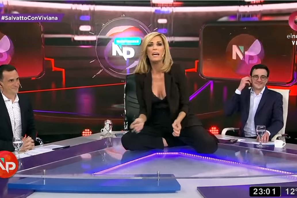 Viviana Canosa descargó su furia con el ministro Guzmán.