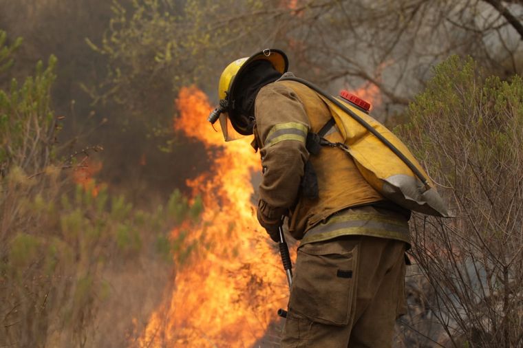 Incendios en las Sierras.