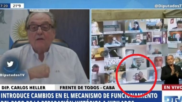 Suspenden al diputado que manoseó a una mujer en plena sesión