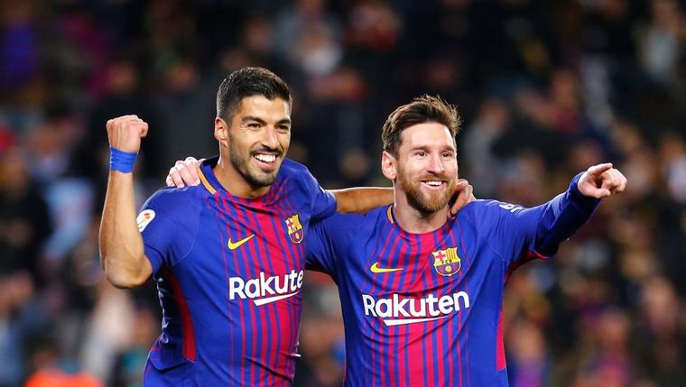 FOTO: Suárez y Messi vuelven a jugar juntos.