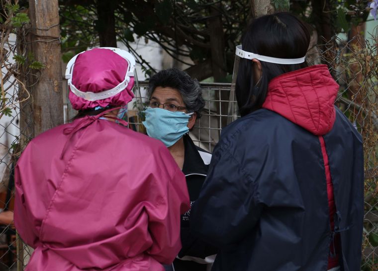 La ocupación total de camas de terapia intensiva es del 61,5% en el país.