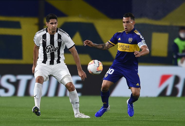 Boca y Libertad de Paraguay se enfrentaron por la quinta fecha del Grupo H.