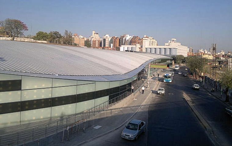 La terminal de ómnibus 