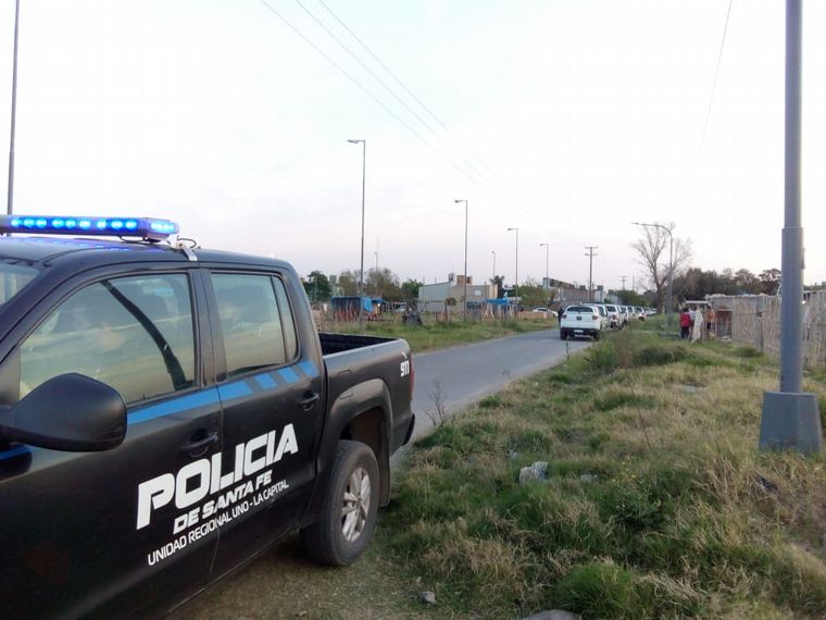 Ocupación de tierras en Santa Fe.