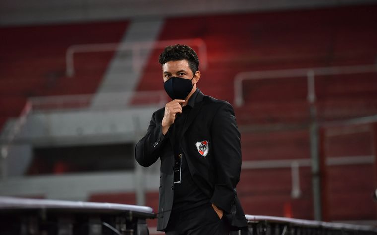 Marcelo Gallardo fue aislado por prevención.