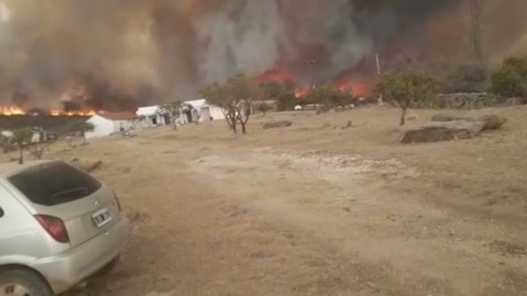 Incendio en La Candelaria