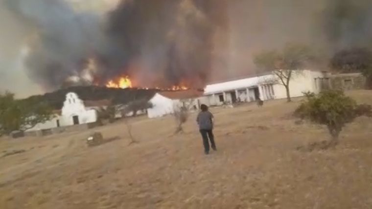 Incendio en La Candelaria