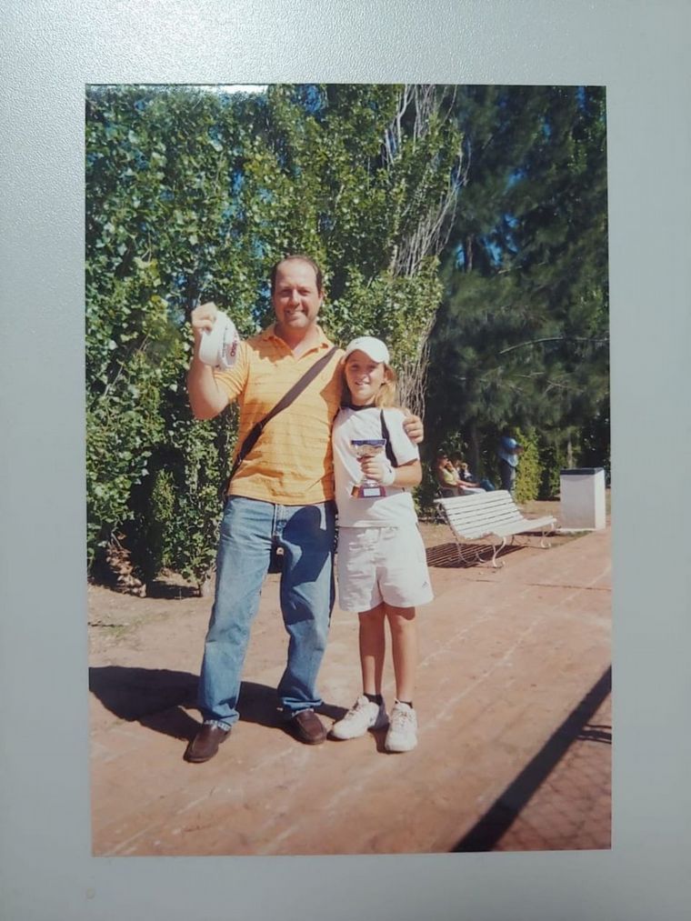 El primer entrenador de Nadia Podoroska