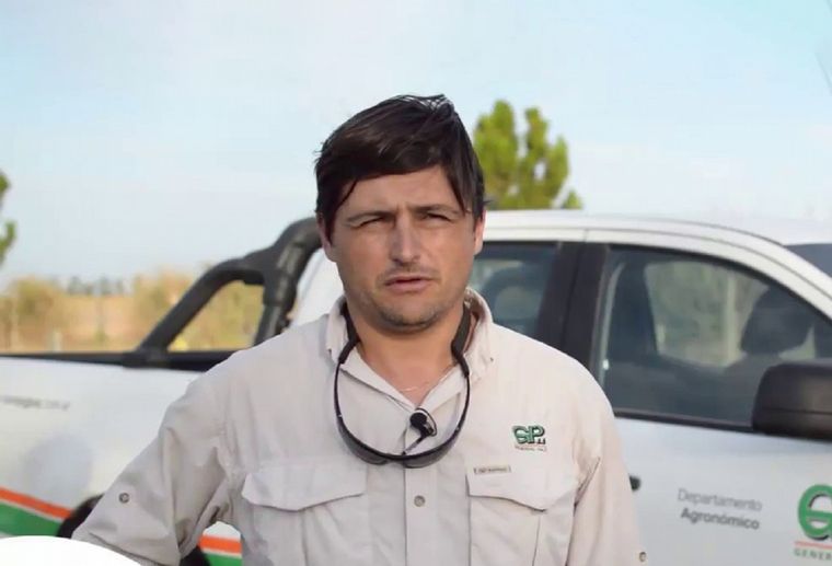 "Preocupan las heladas y el déficit hídrico", aseguró Lattanzi.