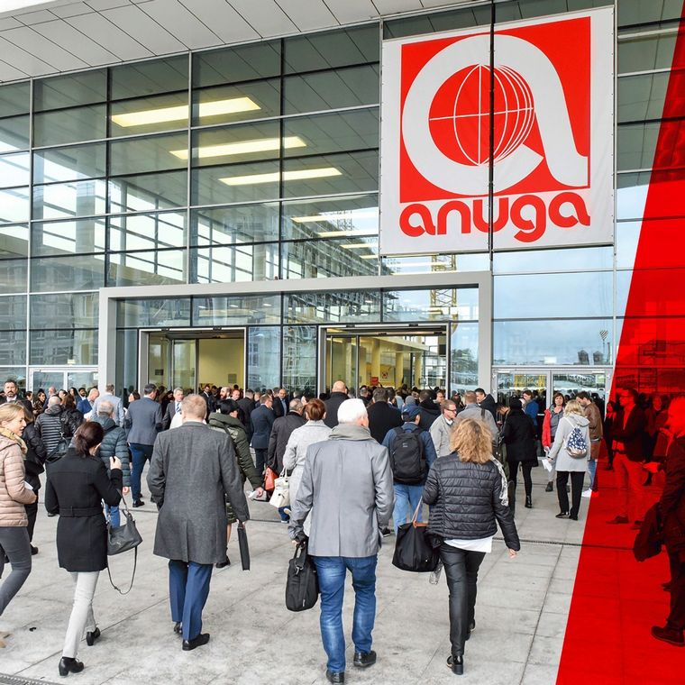 Anuga, la feria de alimentación más grande del mundo.
