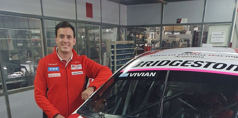 La alegría de Franco Vivian reflejada en su rostro tras el anuncio de hoy.