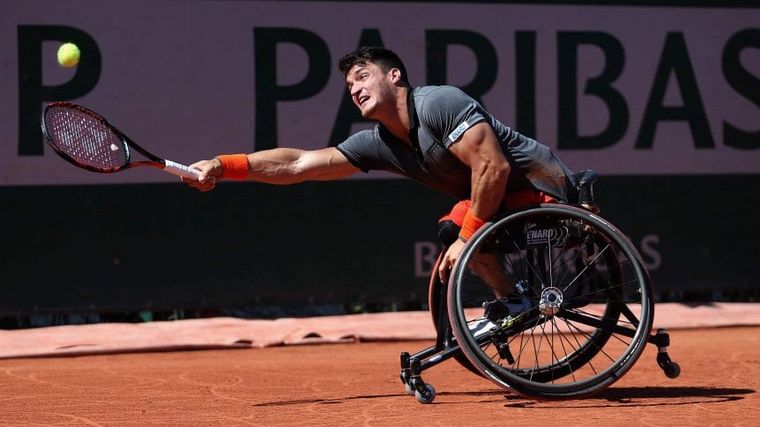 Gustavo Fernández quedó en las semifinales de Roland Garros.