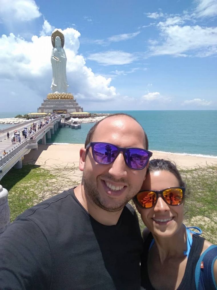 Diego, el cordobés que es entrenador de fútbol en Pekín.
