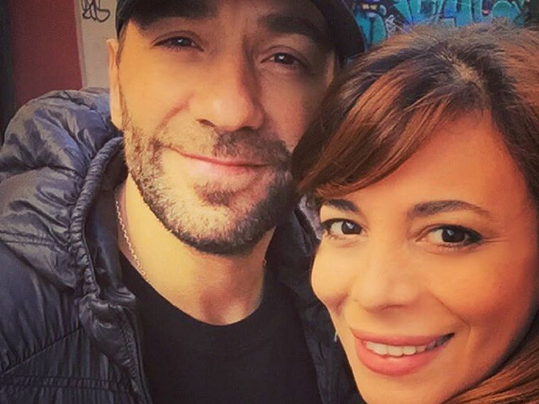 Ximena Capristo y su esposo Gustavo Conti.