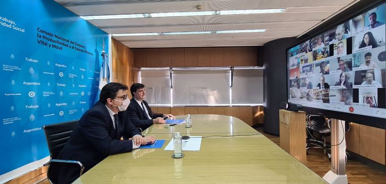 El salario mínimo pasará de los actuales $ 16.875 a $ 21.600 en marzo. 