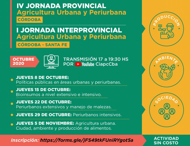 Jornada interprovincial de Agricultura Urbana y Periurbana.