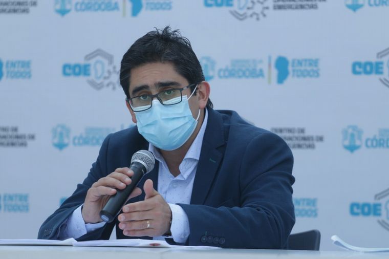 Diego Cardozo, ministro de Salud de Córdoba.