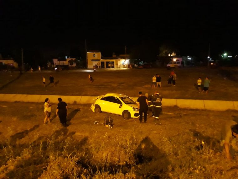 Tres heridos en un espectacular choque en Santa Fe.