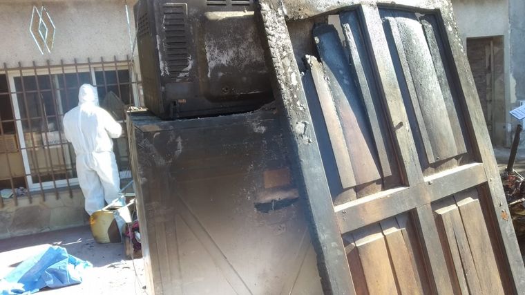 incendio trágico en Guaymallén