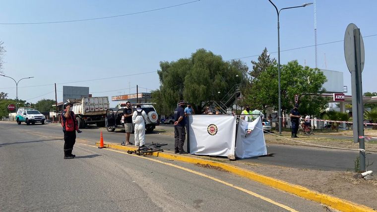 Accidente fatal en Villa Allende.