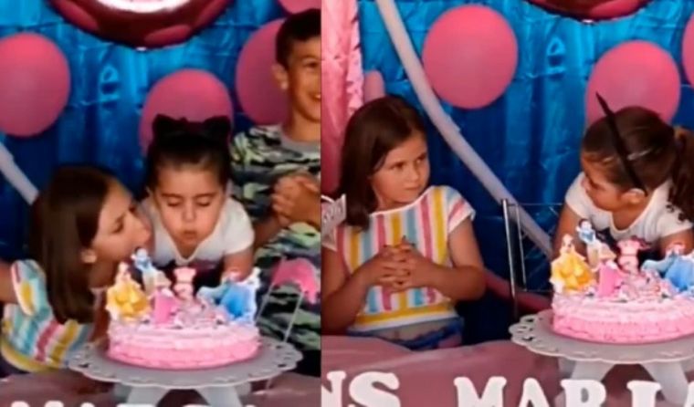 Viral del día: La historia del video de la niña que apaga la vela de  cumpleaños de su hermana