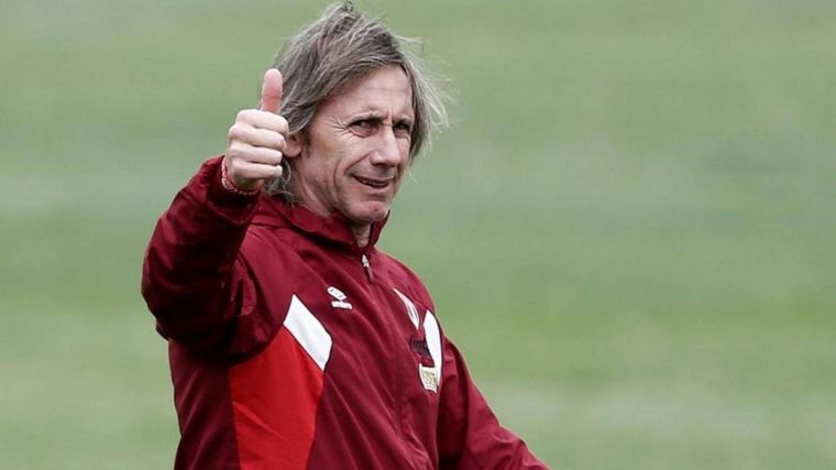 Ricardo Gareca, técnico de Perú.