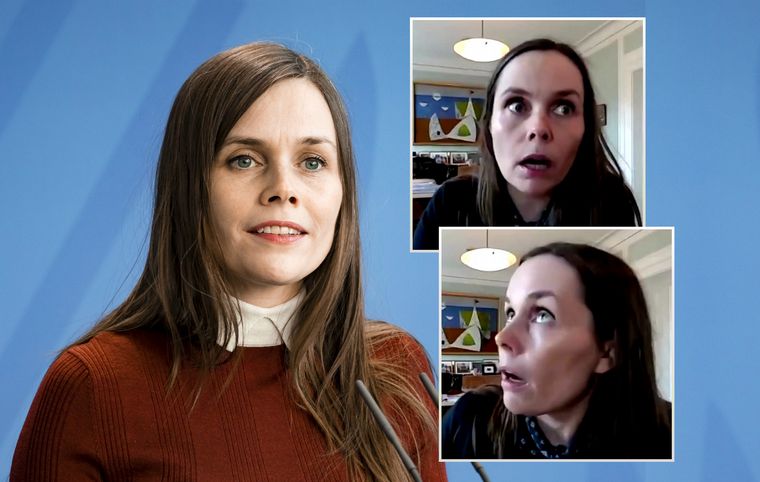 La primera ministra de Islandia Katrin Jakobsdottir
