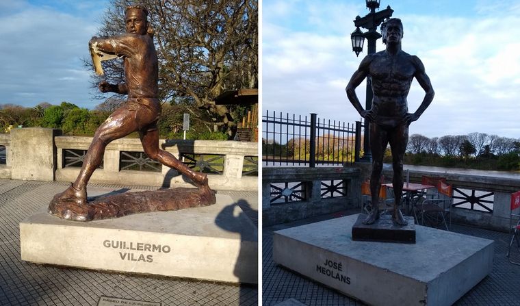 FOTO: Vandalizaron estatuas de deportistas en Buenos Aires