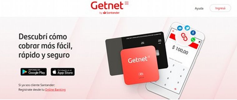 Llegó Getnet, la plataforma abierta de cobros y servicios de Santander