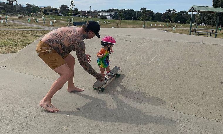 Polly-Anna Gray, la beba skater