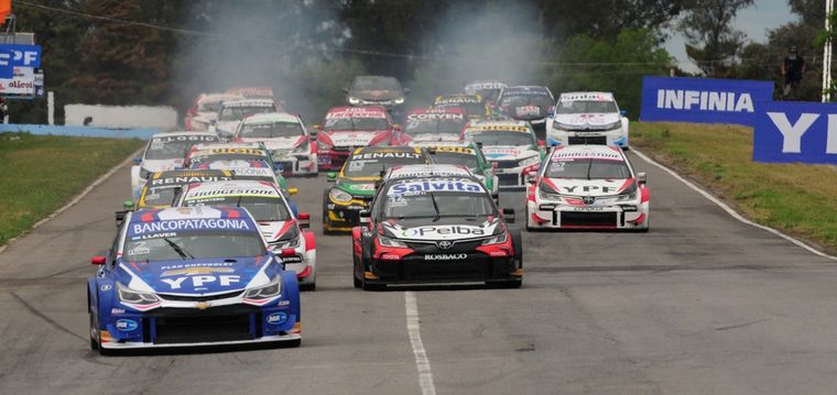 Llaver y Chevrolet adelante en el "Cabalén" hasta la victoria final.