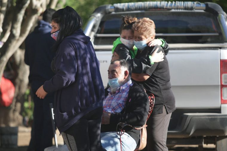 Conmoción en Paso Viejo por el crimen de Joaquín Paredes.