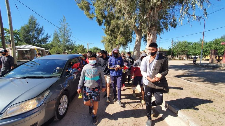 Gran dolor en Paso Viejo por el asesinato de un adolescente en manos de la Policía.