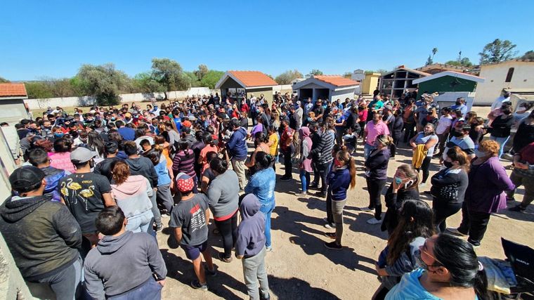 Gran dolor en Paso Viejo por el asesinato de un adolescente en manos de la Policía.