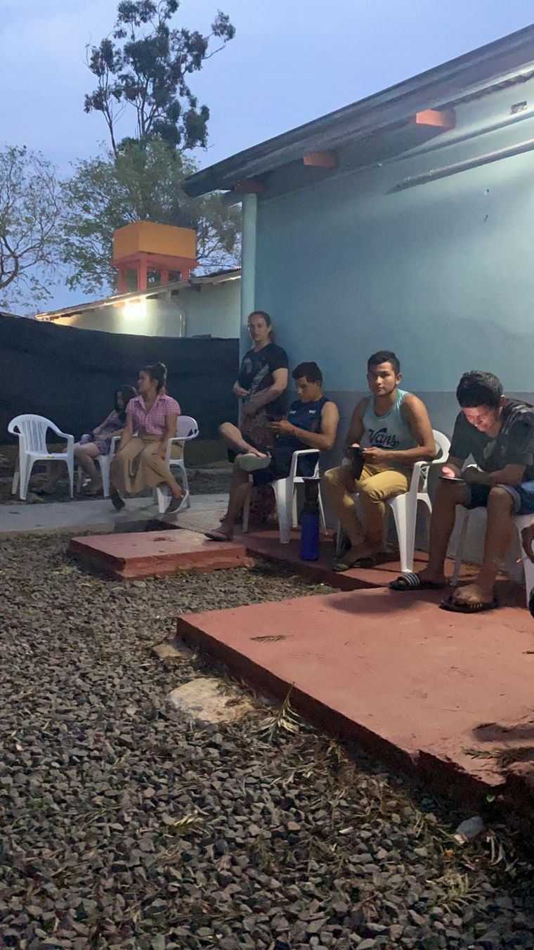 El centro de aislamiento